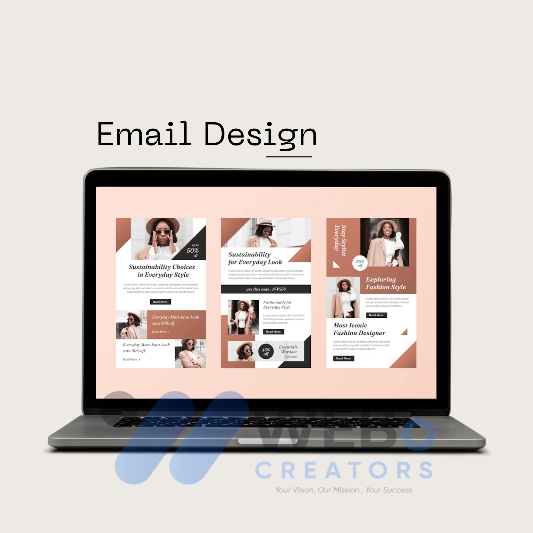 Modern Email Design Example Saudi Arabia 2026